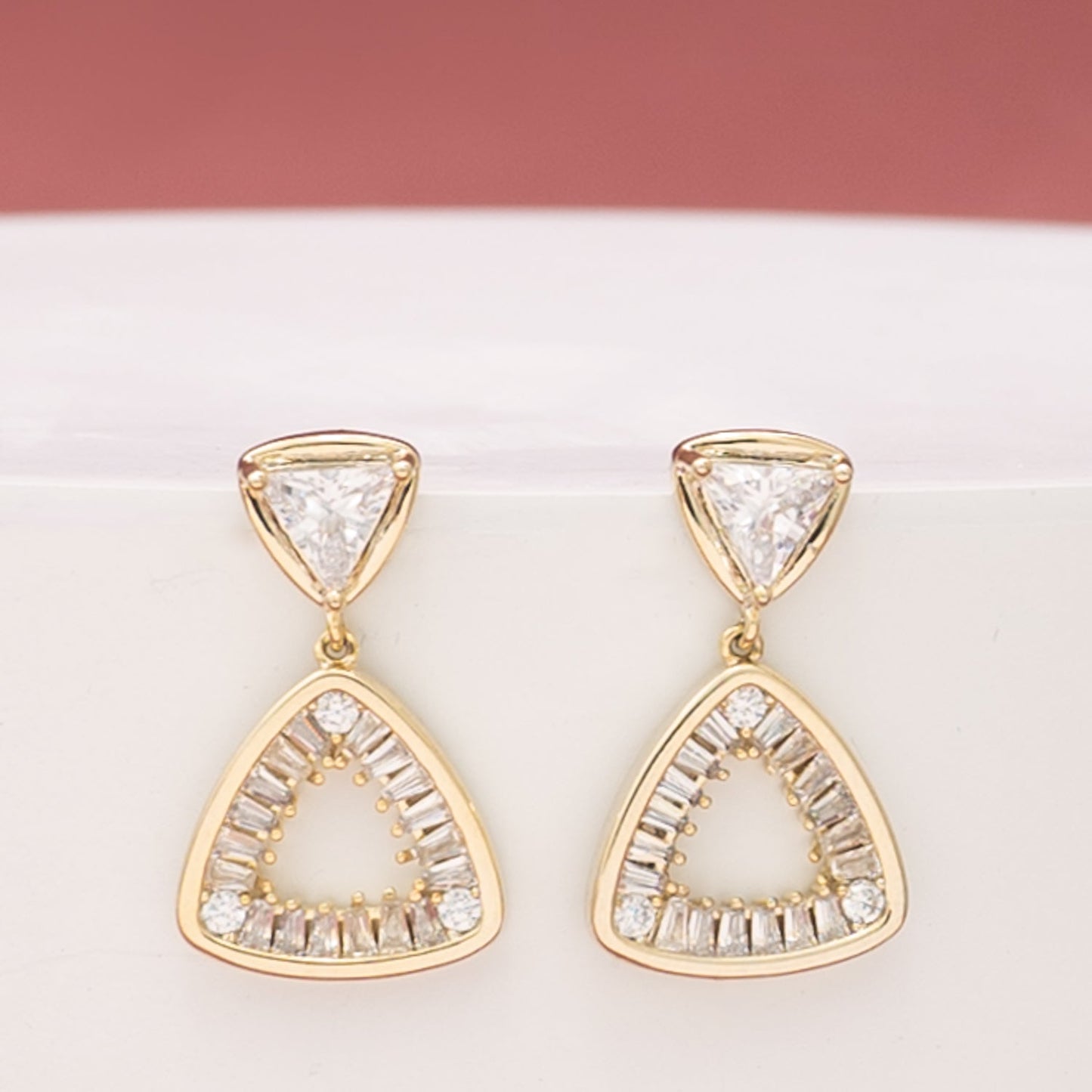 Glimmer Dangle Earrings