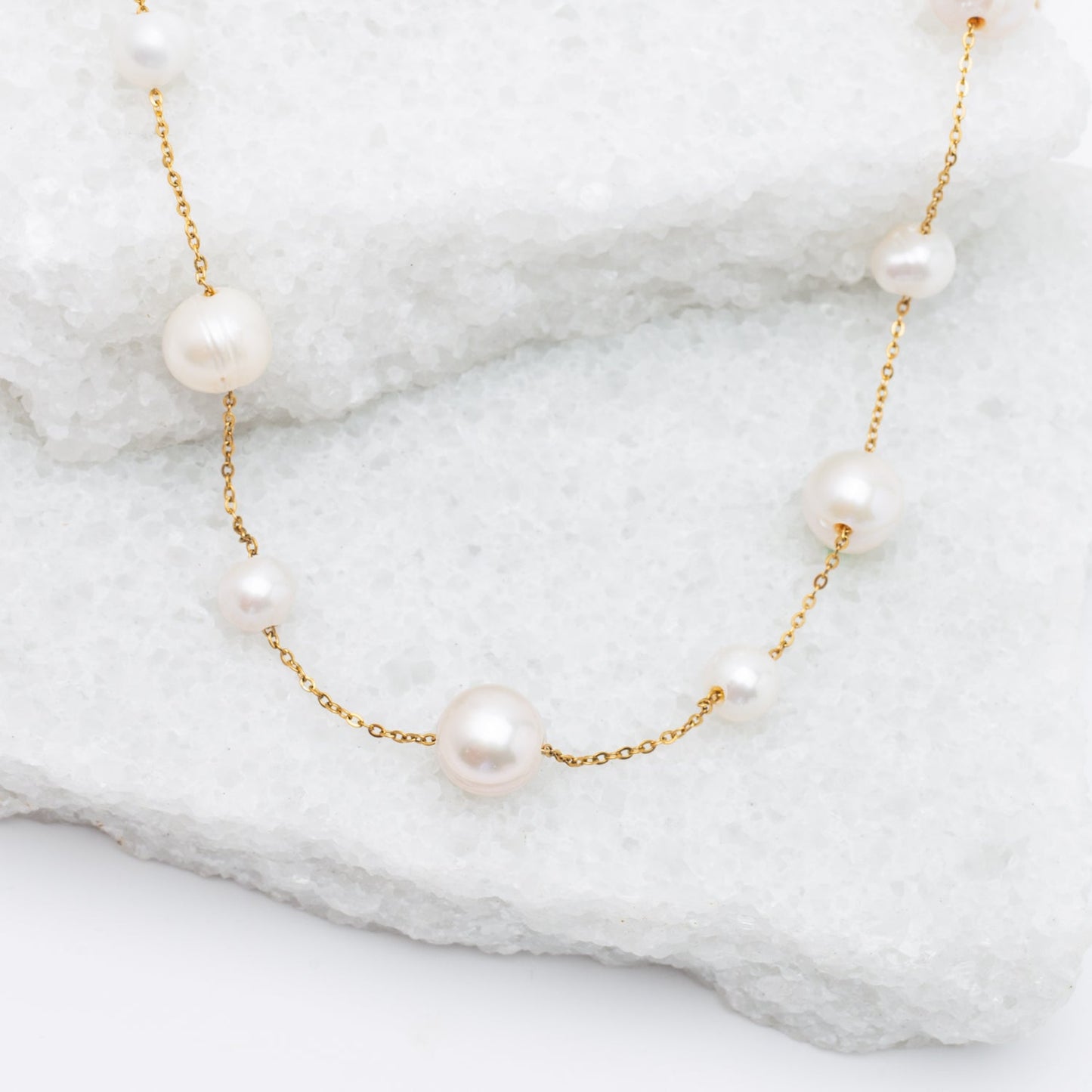 Celeste Convertible Pearl Necklace