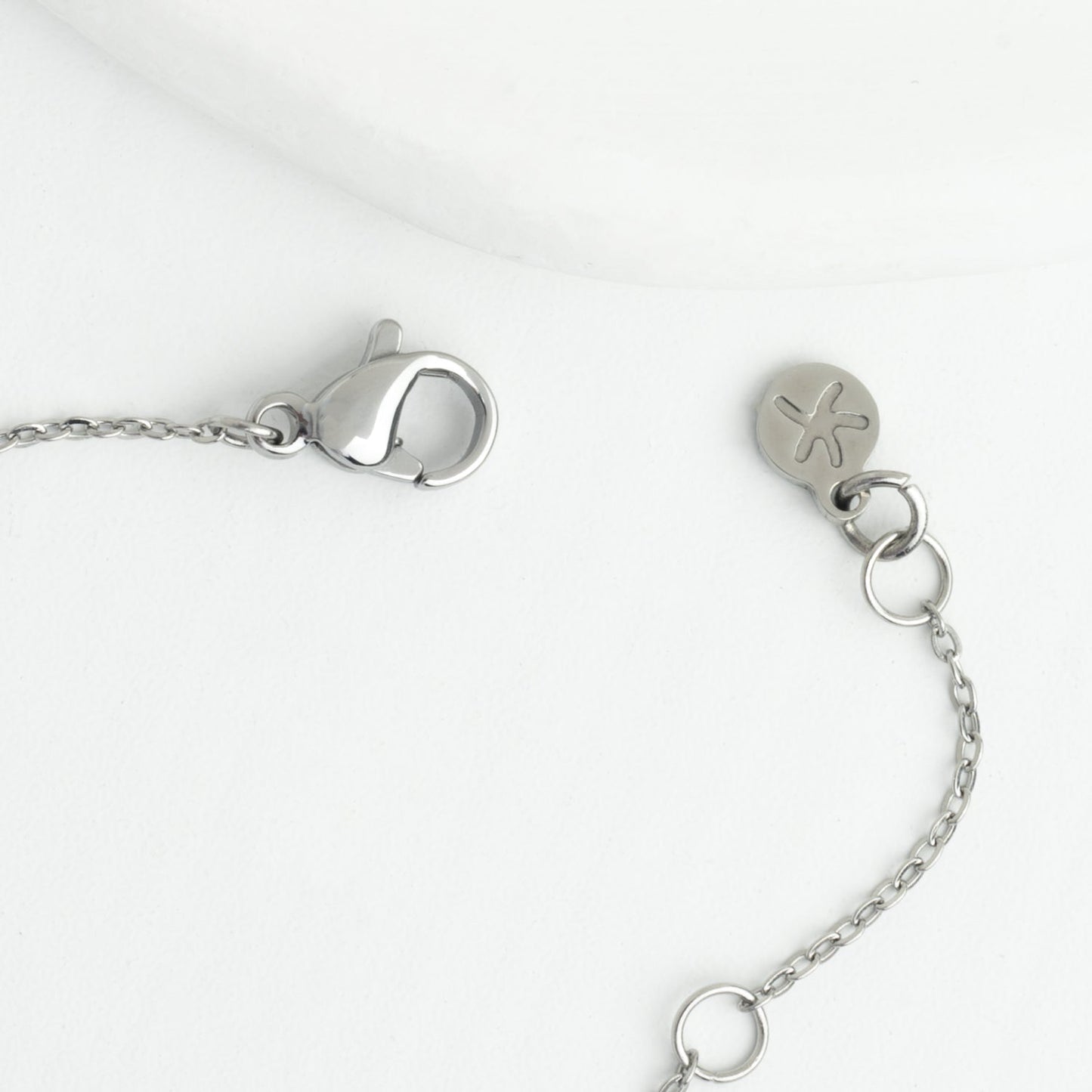 Radiant Cross Necklace in Silver